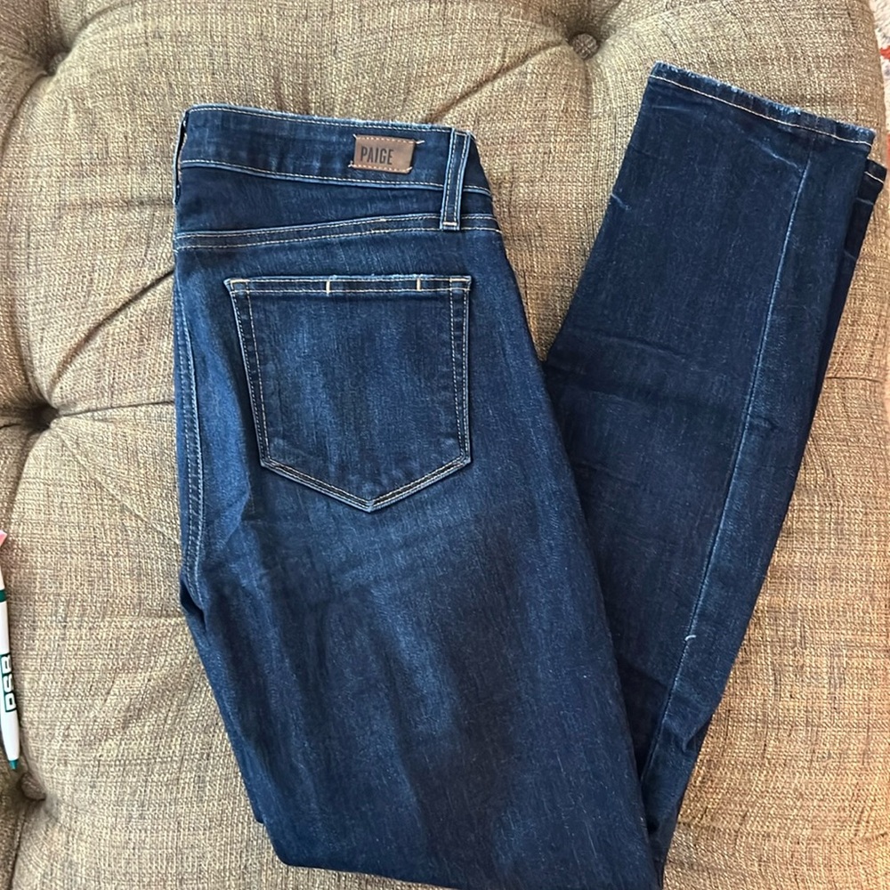 Paige Denim Skyline Skinny Ankle Peg Size 28